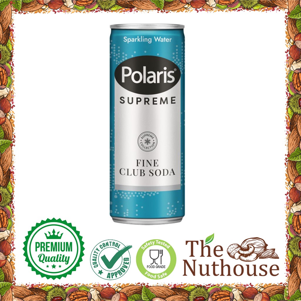 

Polaris Supreme Fine Club Soda / Air Soda Kaleng 250ml [HALAL]