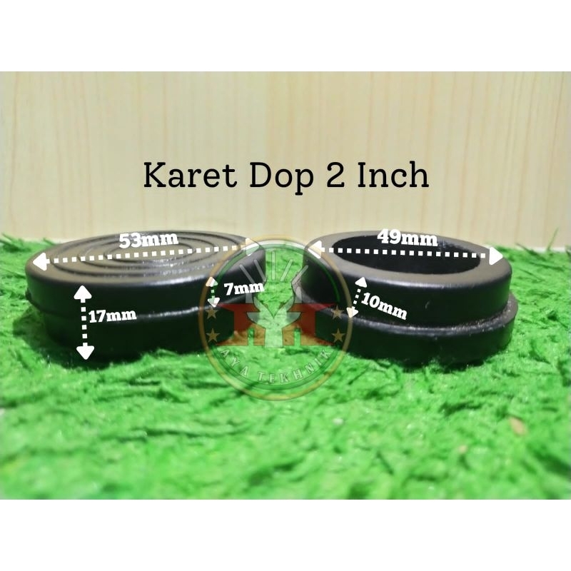 Karet Dop 2 Inch / Karet Tutup Pipa 2 Inch