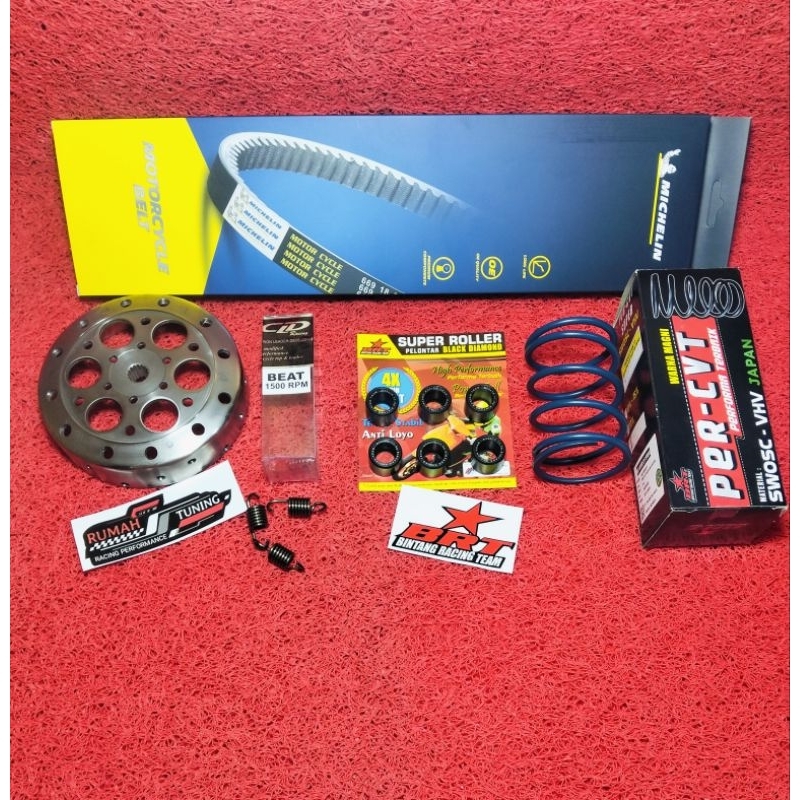 PAKET UPGRADE CVT KIRIAN ANTI GREDEK ANTI LOYO LEBIH RESPONSIP MIO NOUVO Z NOUVO LELE MIO SPORTY MIO