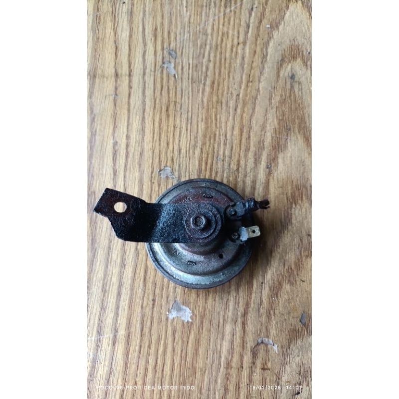 Klakson Suzuki RC 100 original/normal/klakson Suzuki RC bravo/black bravo