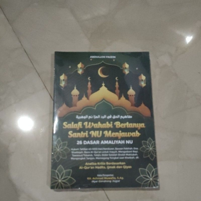 Buku bahasa salafi wahabi bertanya santri NU menjawab