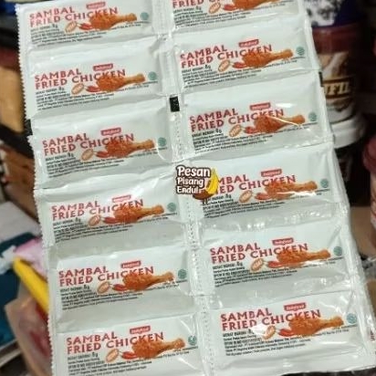 

Saos Indofood Pedas 12, 24 Sachet 8gr