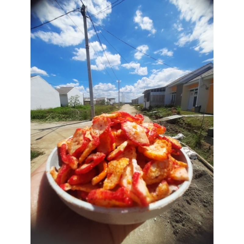 

Krupuk seblak/krupuk warna warni/krupuk pedas