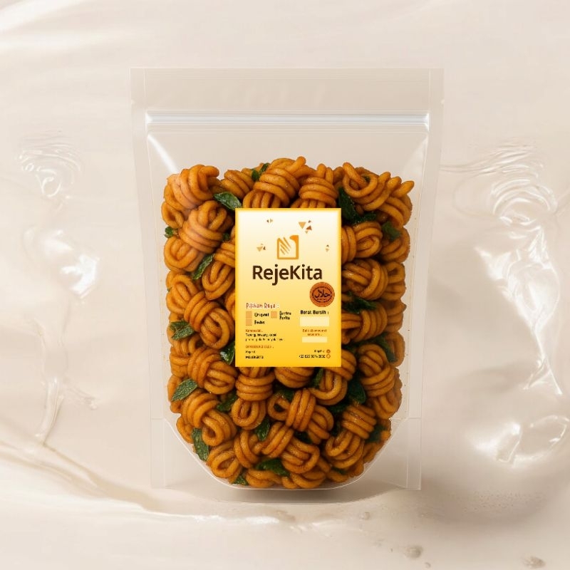

Mie Lilit Gulung Pedas Daun Jeruk 250 Gram – RejeKita Snack & Food (Original, Pedas, Ekstra Pedas)