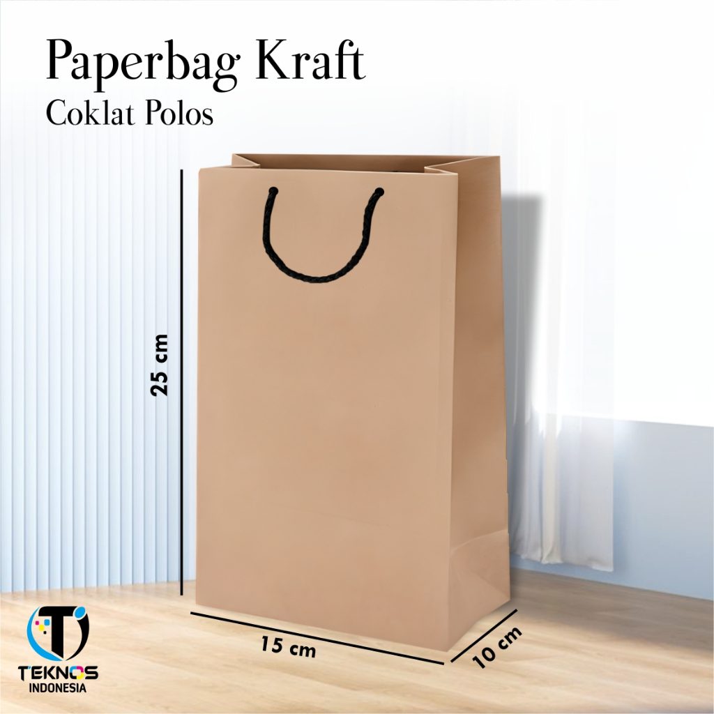 

PAPER BAG DELIMA POLOS - TAS SOUVENIR PERNIKAHAN BAHAN KRAFT MURAH
