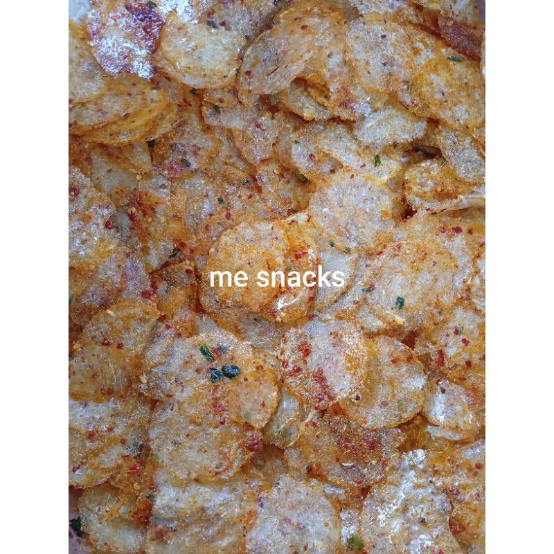 

Pikca keripik kaca pedas daun jeruk 1kg