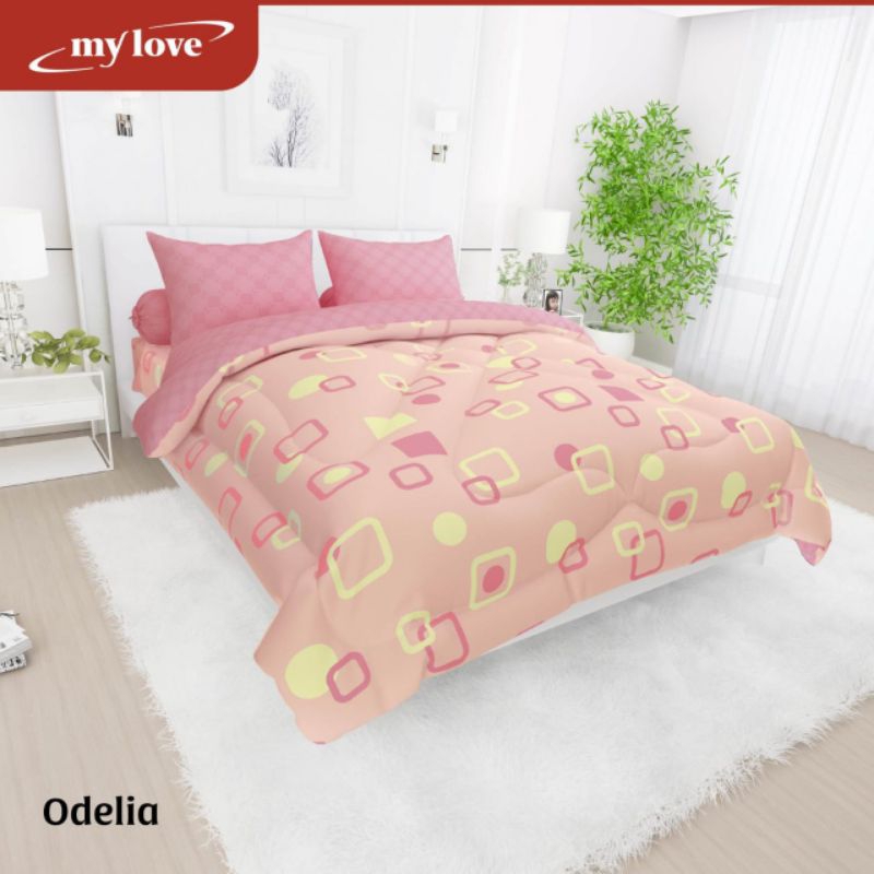 My love / BED COVER MY LOVE KING 180X200 Tinggi 30cm Flat / BEDCOVER MY LOVE KING 180X200 Tinggi 30c