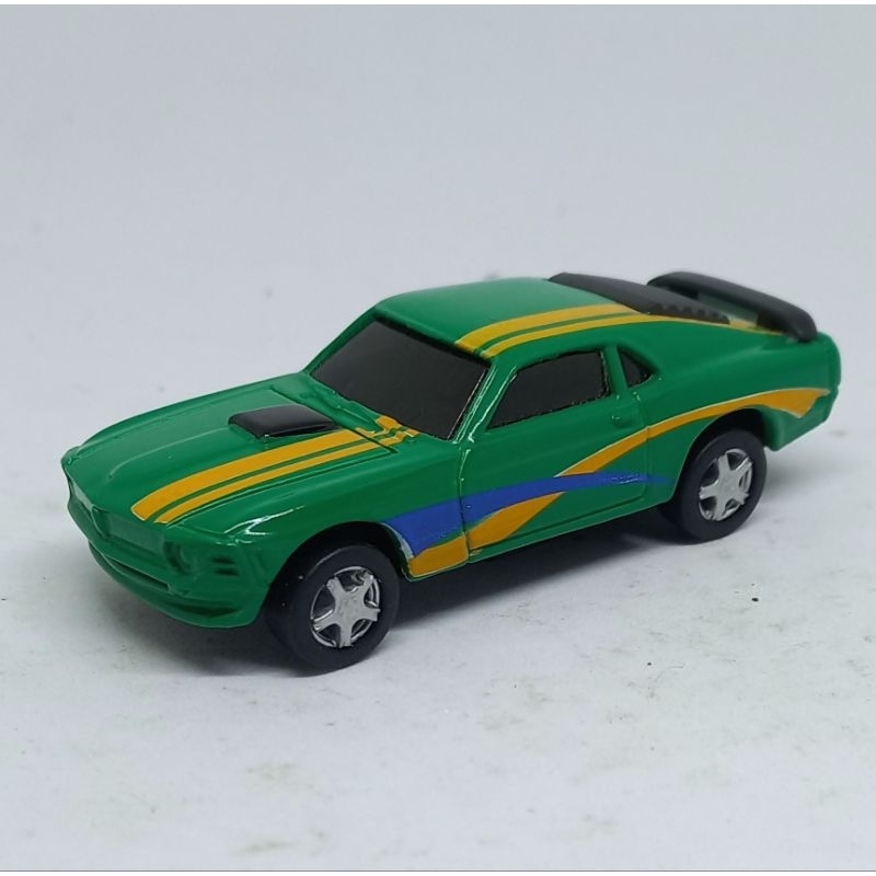maisto 70 ford boss mustang loose diecast 1/64 ban karet not pulback (t)