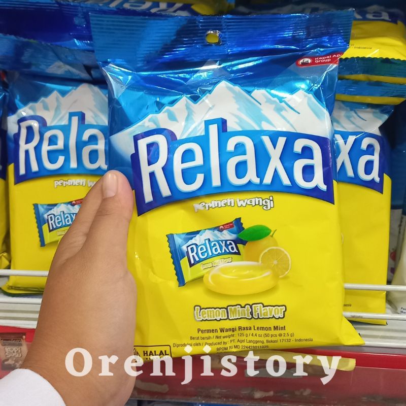 

permen relaxa 125gr permen cuwi mint, milk dan twish jajan lebaran kue lebaran
