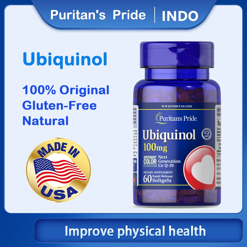 Puritan Pride Ubiquinol 100 MG 60 Softgels
