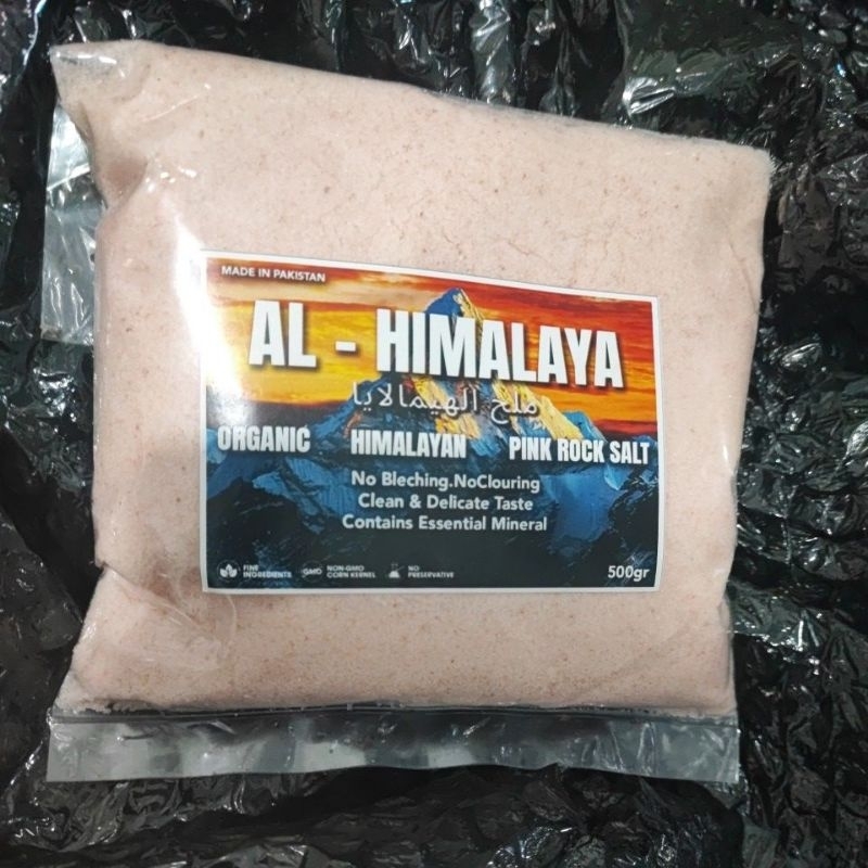 

Garam Himalaya organik pink rock salt himalayan