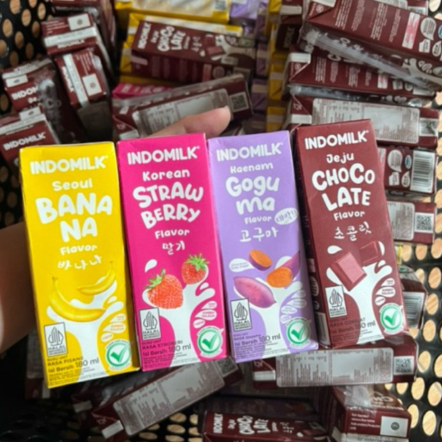 

INDOMILK KOREAN MILK 180 ML