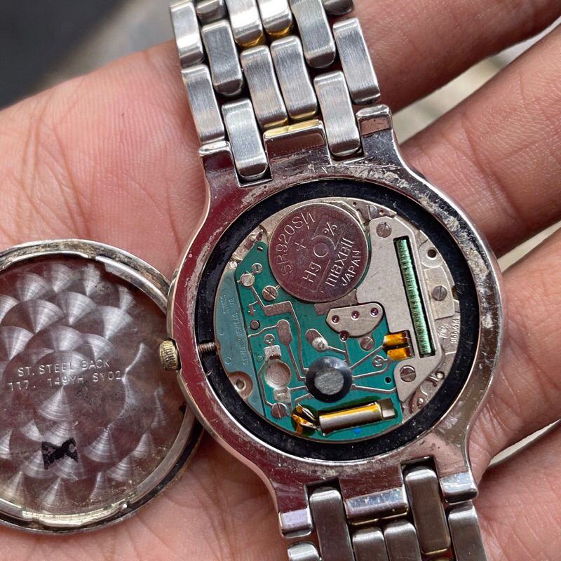 jam tangan mewah CYMA Swiss original elegant vintage antik jadul kuno pria wanita