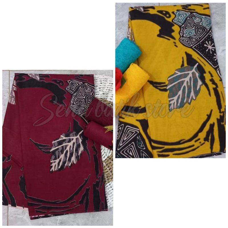 KAIN BATIK MODERN / SERAGAM BATIK / BATIK PEKALONGAN / KAIN KATUN 2 METERAN