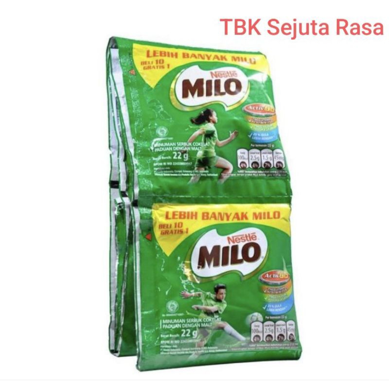 

Milo Active Go 1 Renceng isi 10x22gr