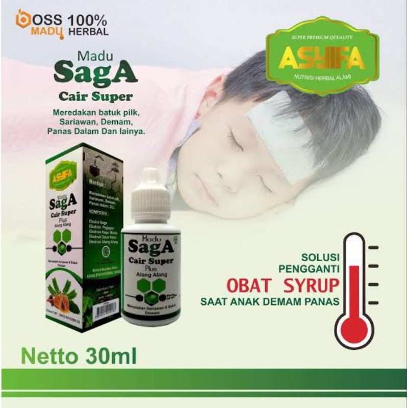 

Madu Saga Cair Super Atasi Sariawan Batuk Untuk Balita