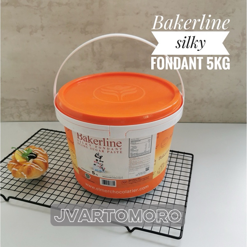 

Fondant Bakerline 1 pail 5kg Icing sugar