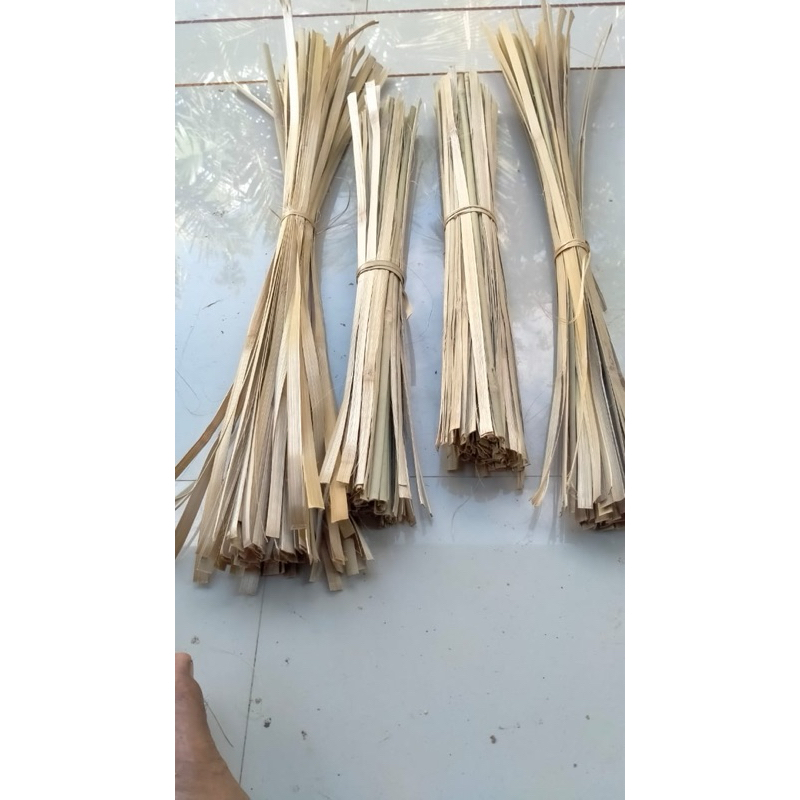 

100 pcs iratan bambu p 50cm iratan bambu bahan kerajinan bahan anyaman bambu
