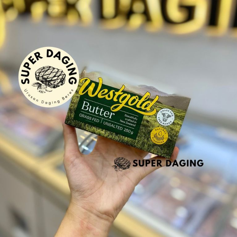 

Westgold Butter Grassfed | New Zealand 250g - Super Daging Tangerang