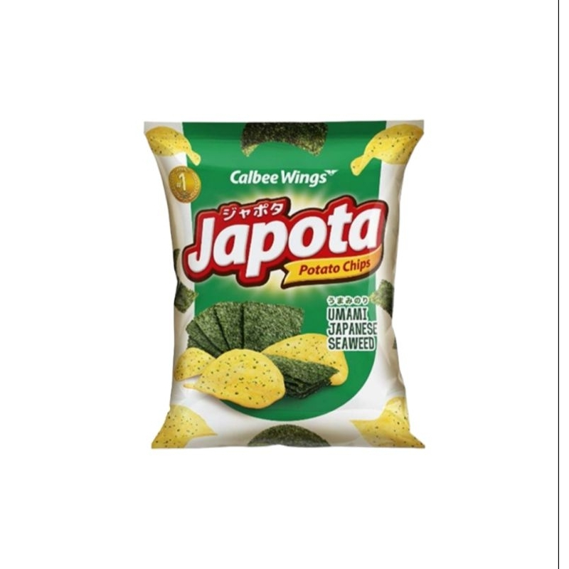 

Japota Keripik Kentang Rumput Laut 14gr (PCS)
