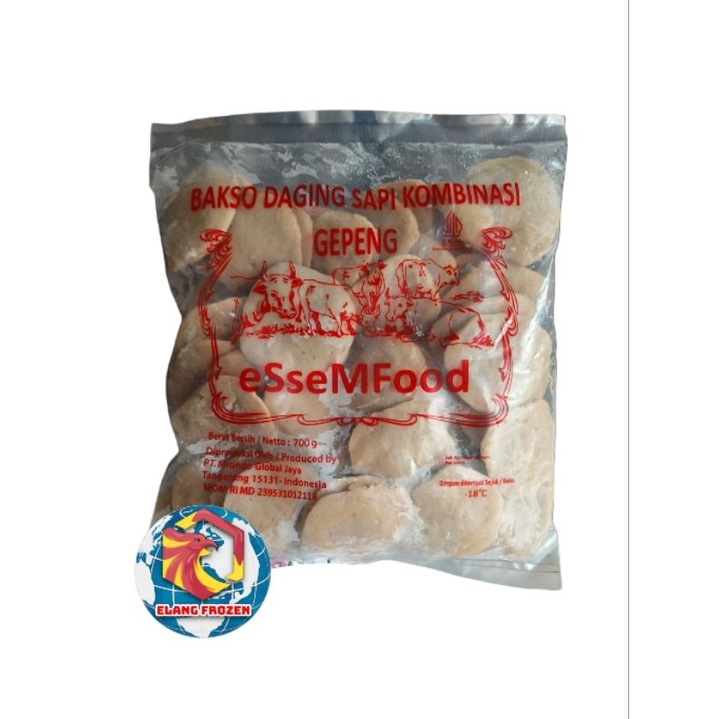 

Essem Food Bakso Daging Sapi Gepeng 700gr