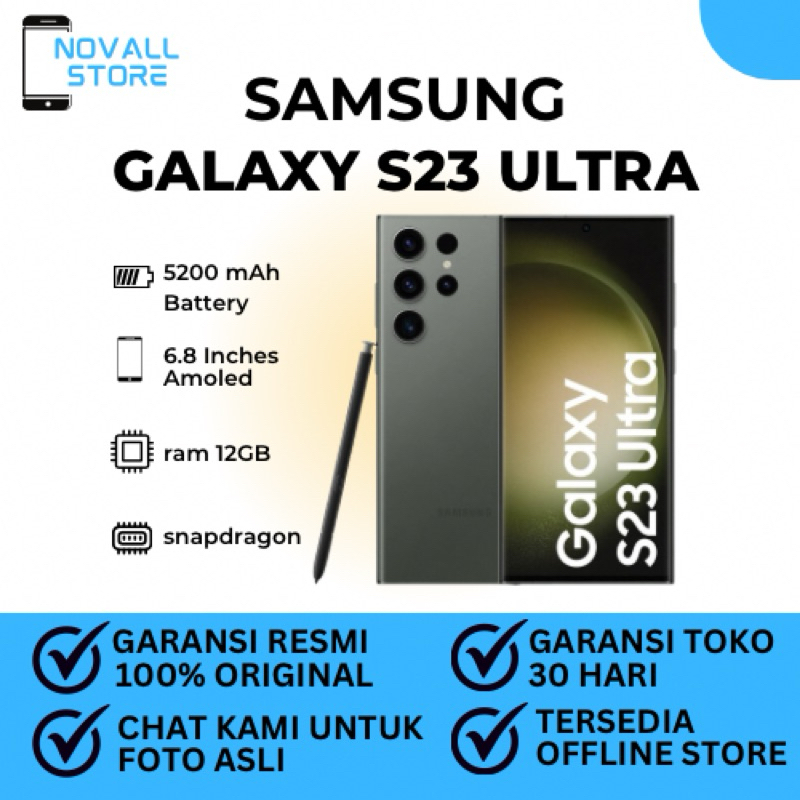 Samsung s23 ultra 1tb garansi resmi sein