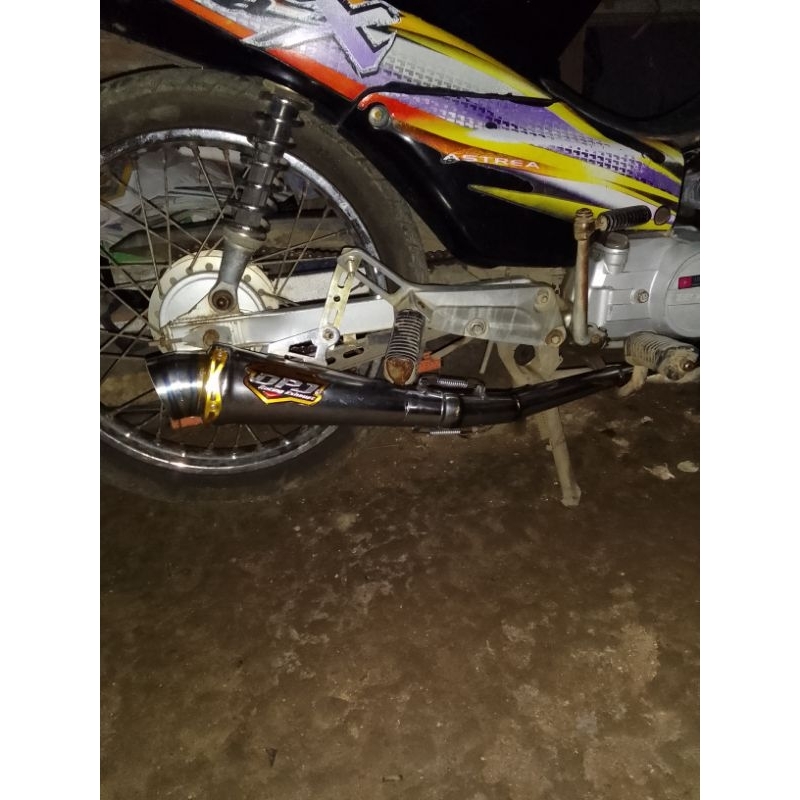 knalpot DPJ supra x lama bekas