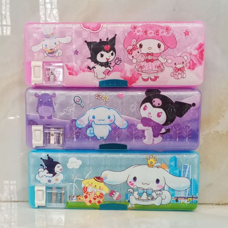 

Kotak Pensil Anak Sekolah Tempat Pensil Gambar My Melody Kuromi Cinnamoroll