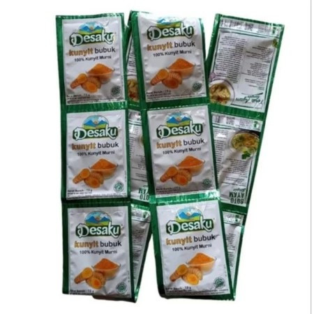 

Desaku Kunyit RENCENG 12 Sachet x 12.5gr Bumbu Rempah