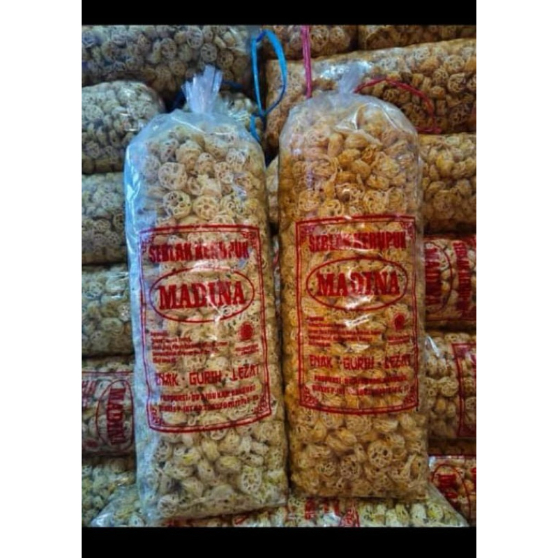

Seblak Kerupuk Madina Ori dan Pedas 250gr