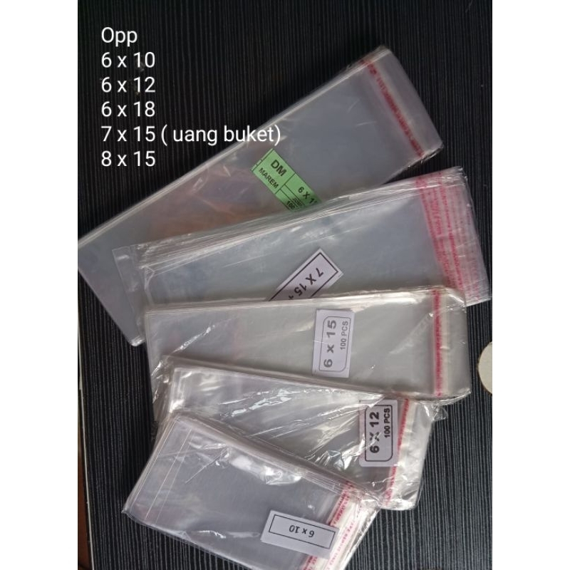 

PLASTIK SEAL OPP UNTUK BUKET SOUVENIR Dan LAIN LAIN