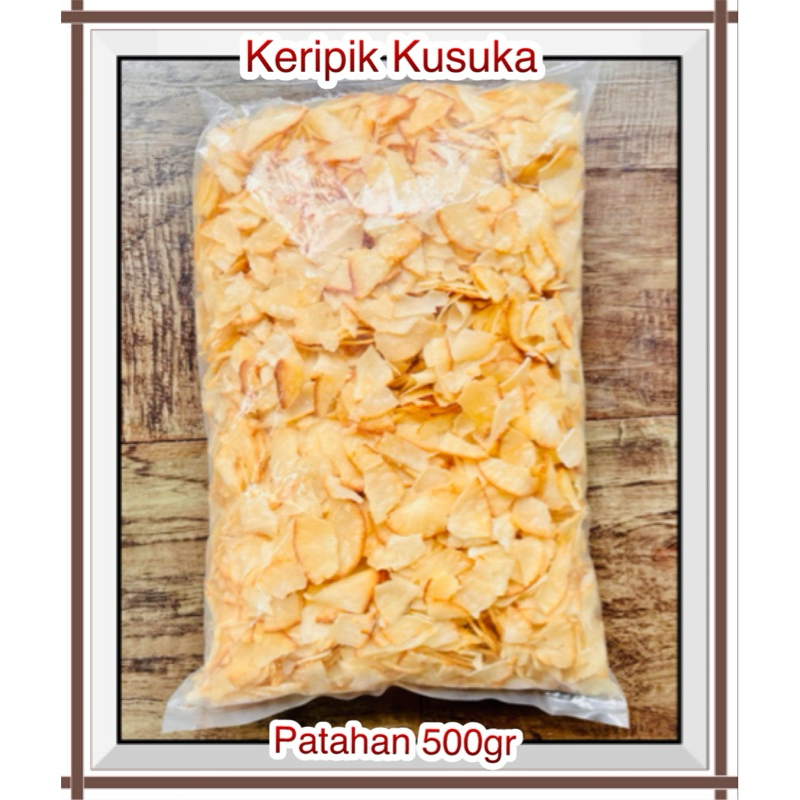 

500 gr - Keripik Singkong Kusuka Patahan ( ORIGINAL ) 500gr