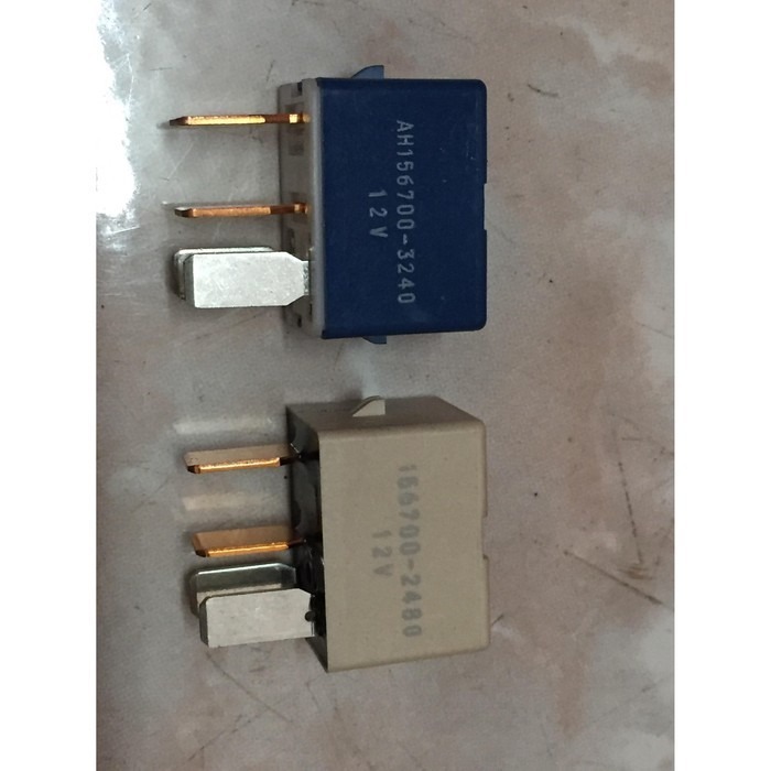 RELLAY RELEY BIRU AC 12V DENSO 12VOLT AC AH156700-3240 ORIGINAL KAKI 4