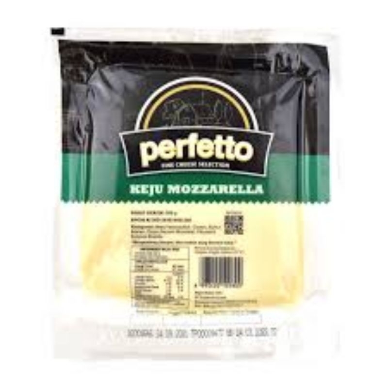 

PERFETTO KEJU MOZARELLA 120GRAM KEJU MOZA , MOZARELLA CHESE PERFETO KEJU