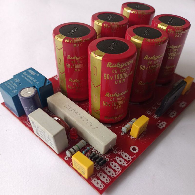 kit PSU 6 elco + 6 elco rubycon 50v/10000uF