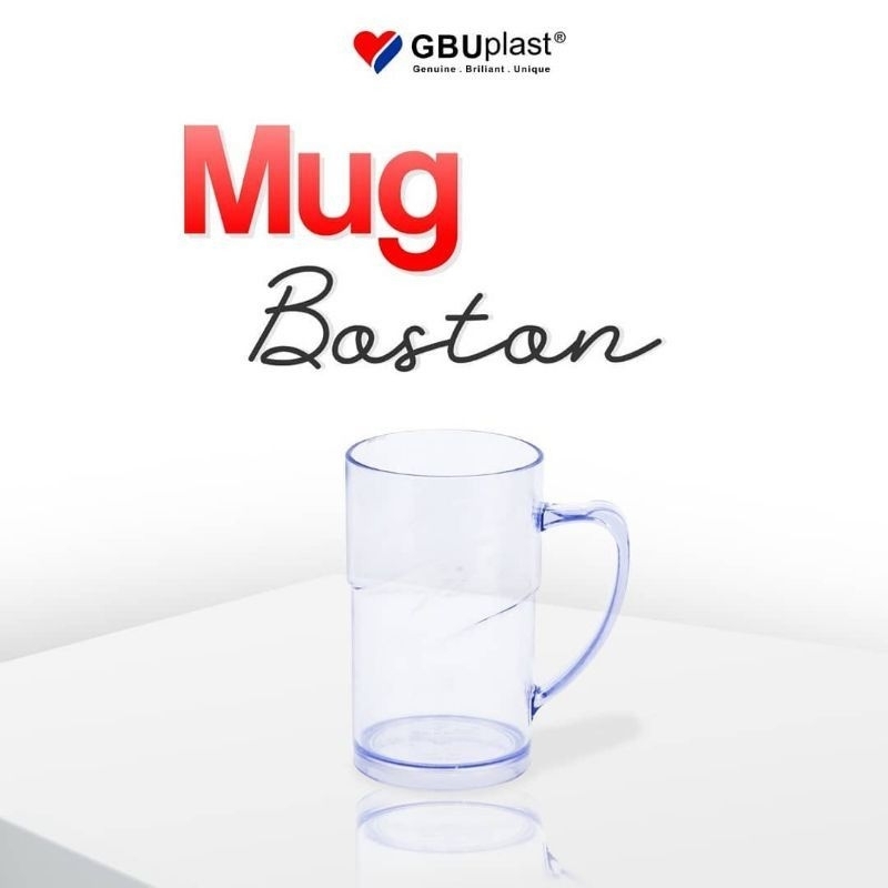 Gelas Mika Boston GBU Plast