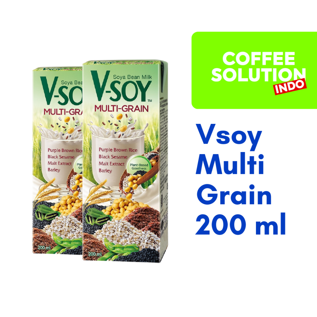 

V-Soy Soy Milk Multigrain UHT - MULTIGRAIN 200ML