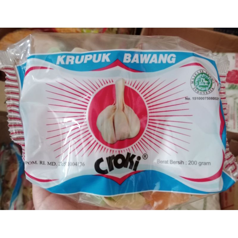

Krupuk Bawang Croki