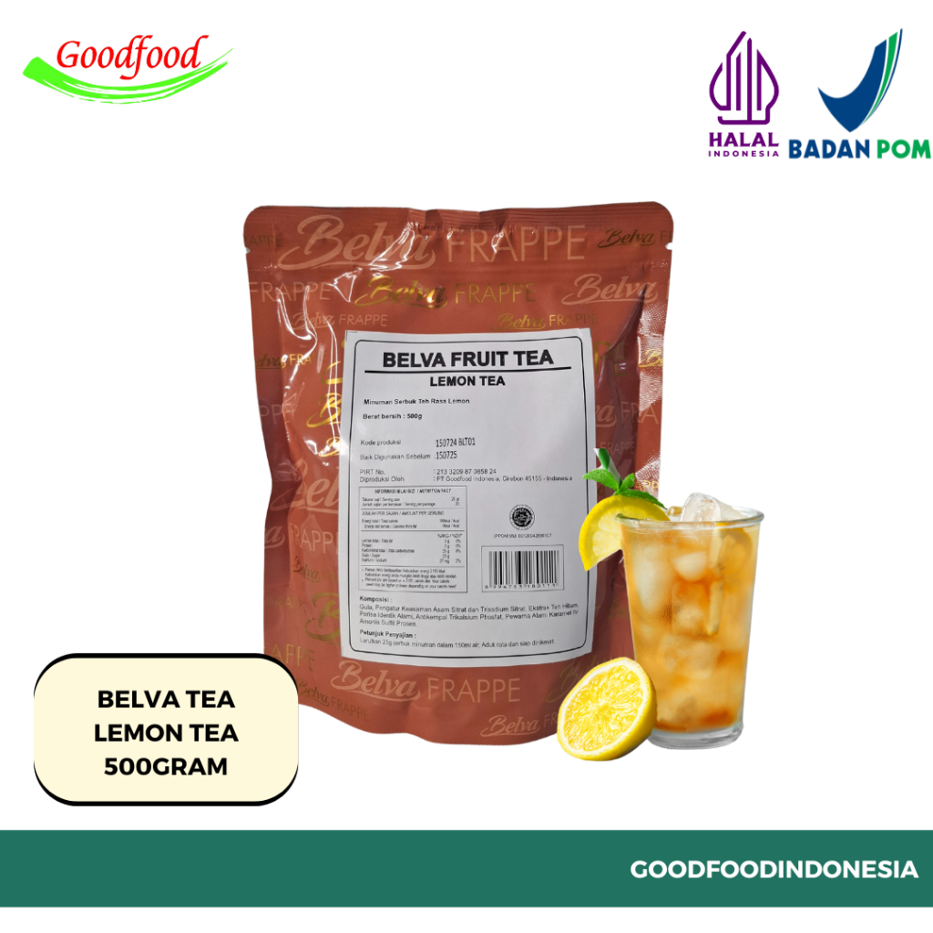 

Belva Tea Bubuk Minuman Varian Tea 500gram