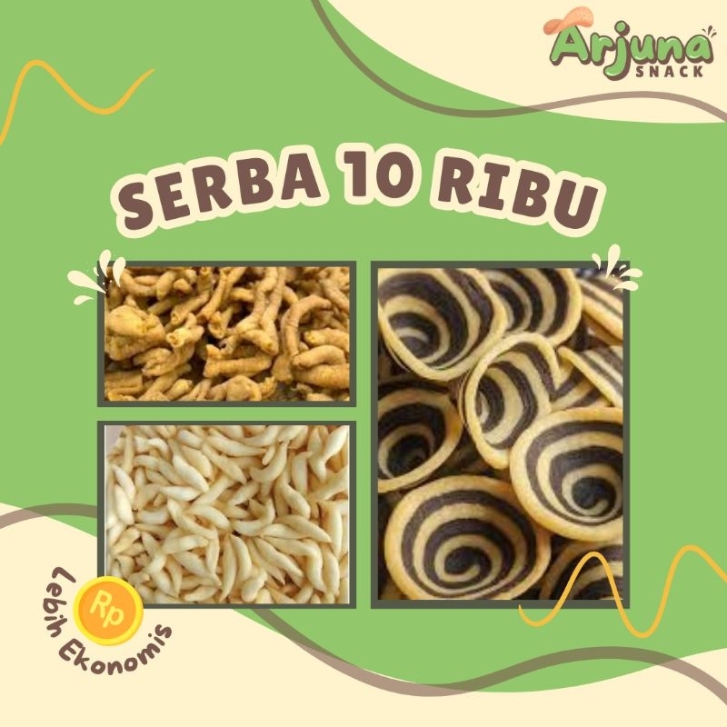 

[SERBA 10 RIBU] Aneka Camilan & Snack Murah | Kuping gajah, bidaran keju, kripik usus, dll (FREE PACKING KARDUS)