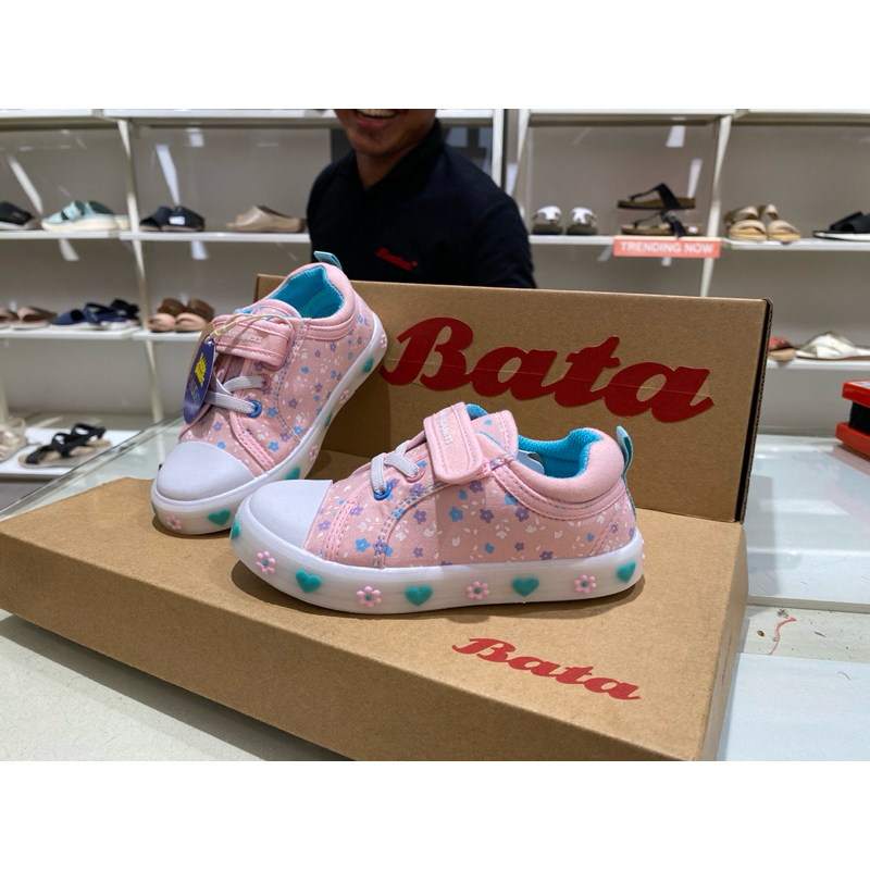 sepatu sneakers bubble gummers anak wanita nyala bata original 131-5103