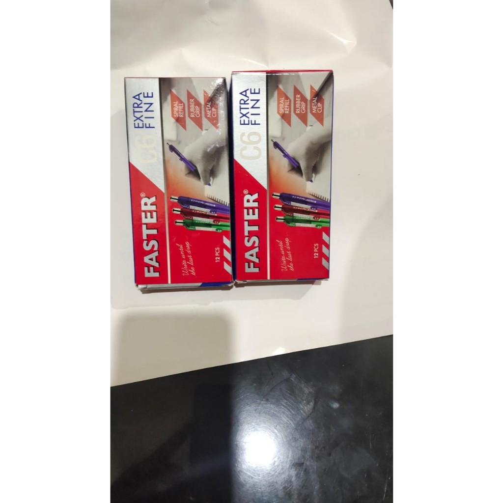 

Pulpen Faster C6 Extra Fine Warna Hitam