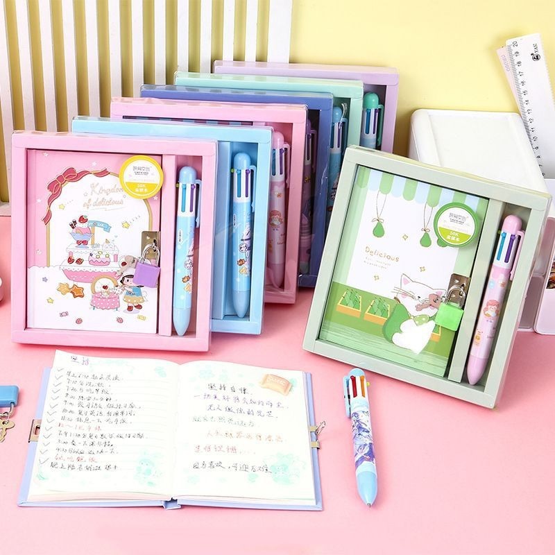 

Buku Diary + Pulpen Buku Catatan Lucu