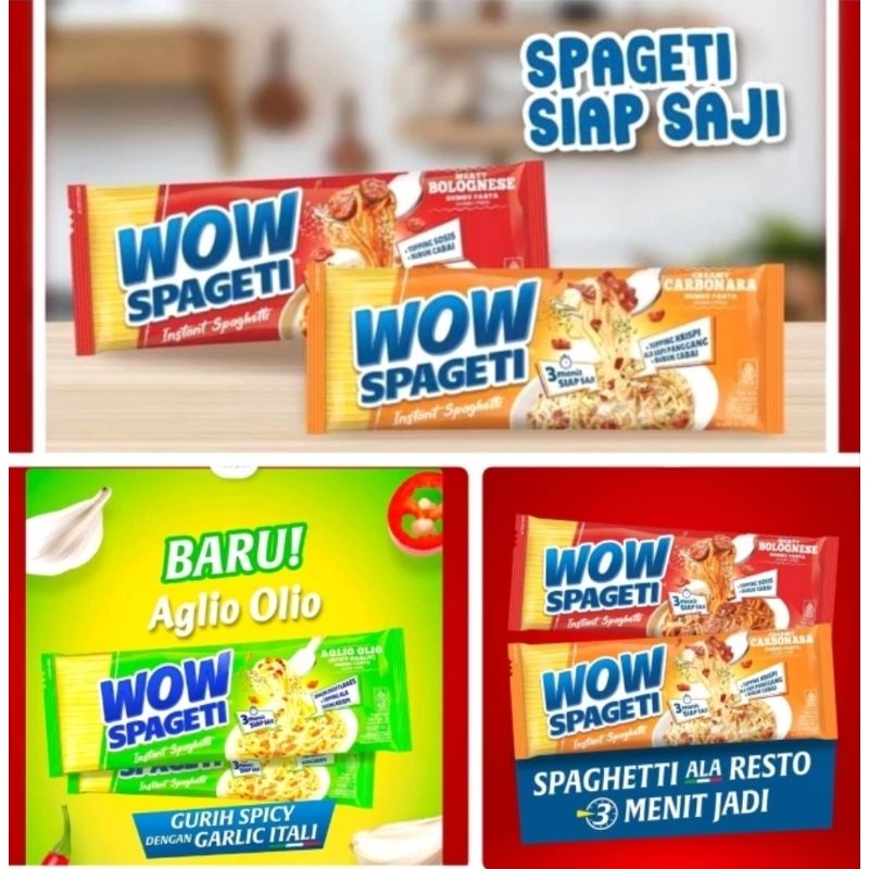 

WOW SPAGETI SIAP SAJI