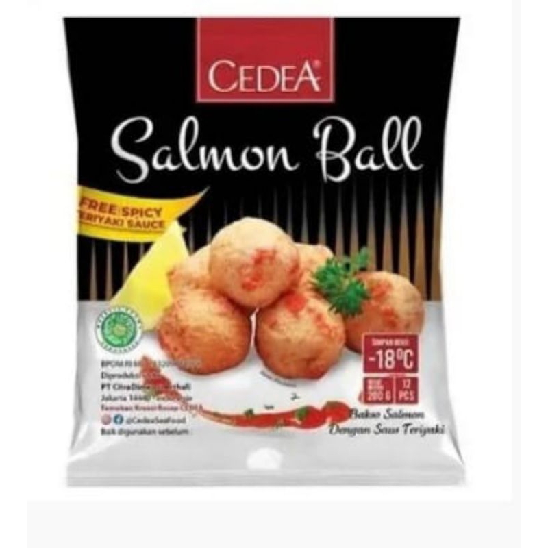 

Cedea Salmon Ball 200gr | frozen food
