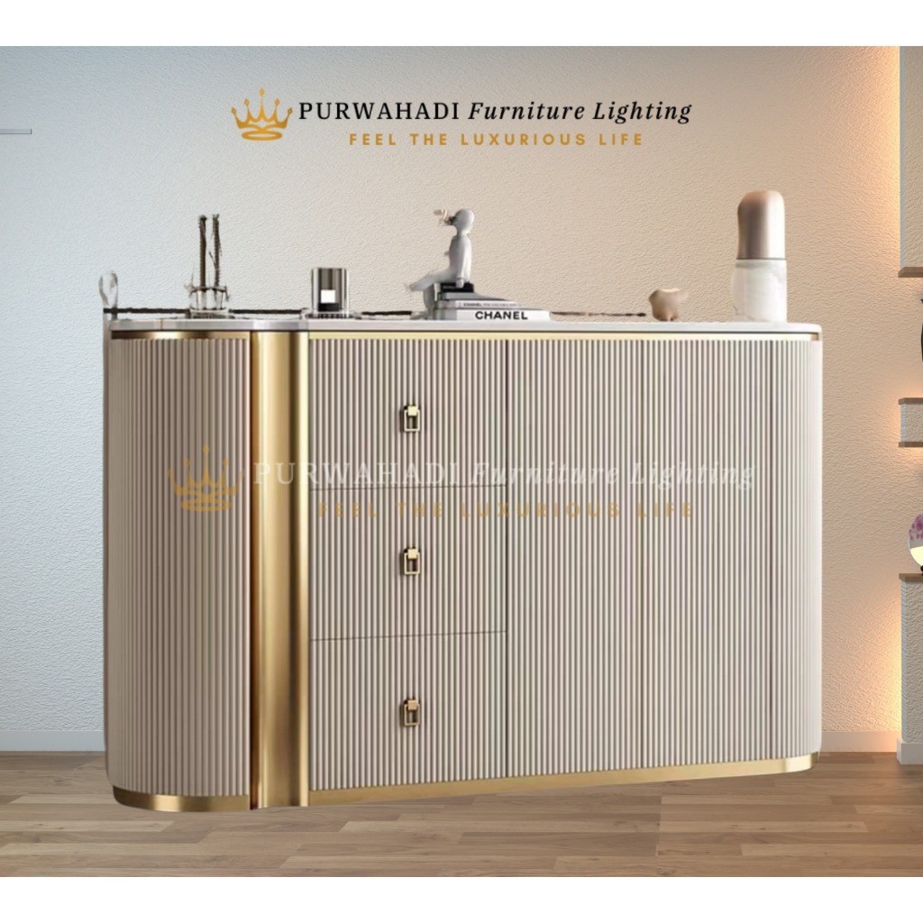 LEMARI BUFET MINIMALIS IMPORT | BUFET TV | BUFET KONSUL SERBAGUNA | LEMARI TV | LEMARI MULTIFUNGSI