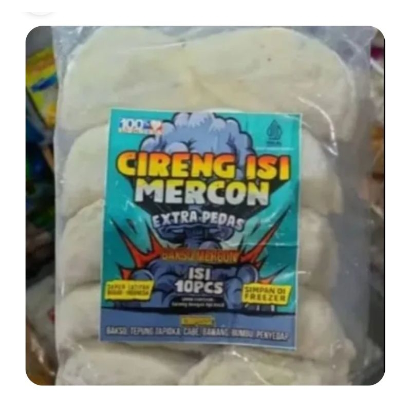 

Cireng Isi Bakso Mercon Isi 10 pcs