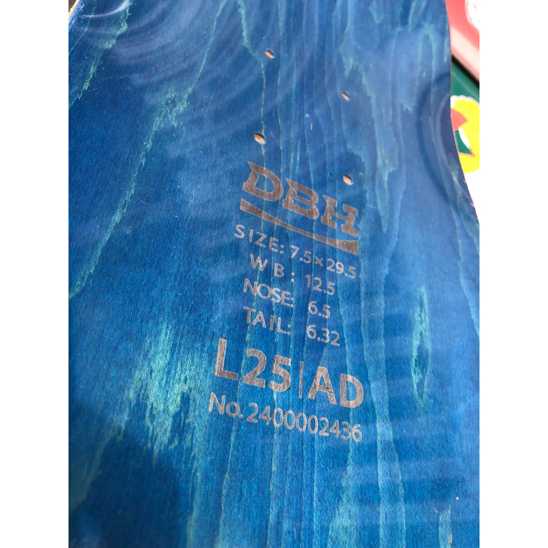 Papan Deck Skate Dbh Do By Heart Skateboard X Lucas Beaufort 7,5 / 7.5 Brand Asia Co