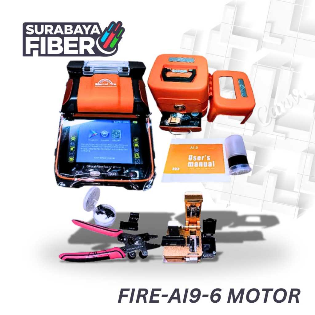 {𝐎𝐑𝐈𝐆𝐈𝐍𝐀𝐋 } fusion splicer signal 𝐅𝐈𝐑𝐄 ai9 / splicing fiber optic signalfire ai-9
