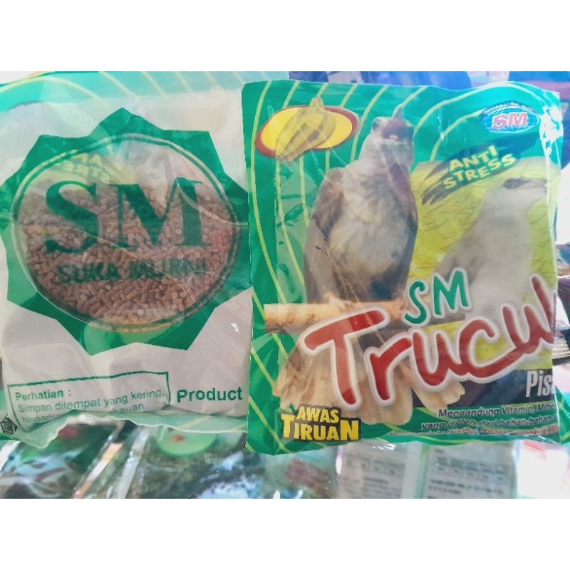 SM TRUCUK/PAKAN BURUNG TRUCUK/MAKANAN BURUNG TRUCUK/MAKANAN BURUNG RASA PISANG